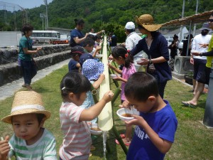 そうめん流し