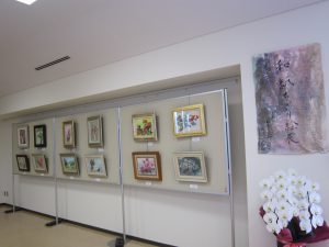 宇多津ちぎり絵クラブ作品展