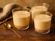 【美霞洞ノ喫茶】きなこのレアチーズムースケーキ