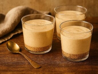 【美霞洞ノ喫茶】きなこのレアチーズムースケーキ